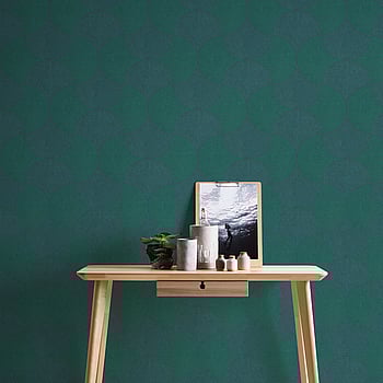 Galerie Wallcoverings Product Code HV41047 - Havana Wallpaper Collection - Blue Green Metallic Colours -  