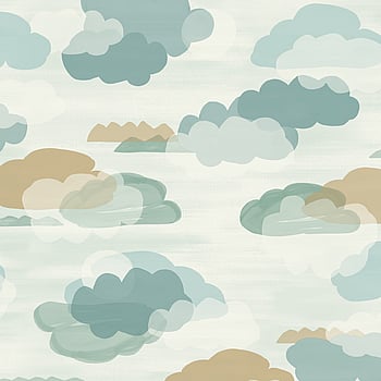 Galerie Wallcoverings Product Code LD2009 - Little Dreamers Wallpaper Collection - Aqua Colours -  