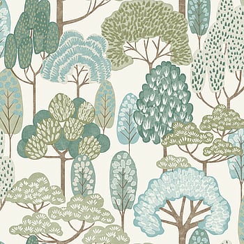 Galerie Wallcoverings Product Code LD2109 - Little Dreamers Wallpaper Collection - Green Colours -  