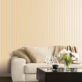 Galerie Wallcoverings Product Code SM30331 - Simply Stripes 3 Wallpaper Collection - Dark Cream Colours -  