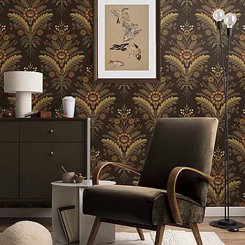 Galerie Wallcoverings Product Code TJ40606 - Mulberry Tree Wallpaper Collection - Brown Colours -  
