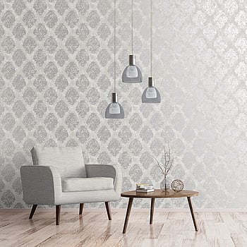 Galerie Wallcoverings Product Code W78226 - Metallic Fx Wallpaper Collection - Silver Beige Colours -  