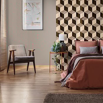 Galerie Wallcoverings Product Code WH45202M - Welcome Home Murals Wallpaper Collection - Beige, Brown, Cream Colours -  