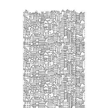 Galerie Wallcoverings Product Code WH45227M - Welcome Home Murals Wallpaper Collection - Black, White Colours -  