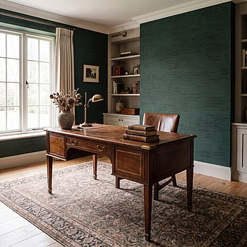 Galerie Wallcoverings Product Code WT71702 - Wall Textures Wallpaper Collection - Dark Green Colours -  