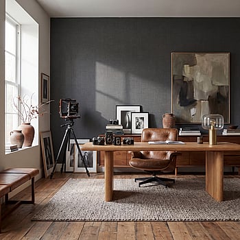 Galerie Wallcoverings Product Code WT71730 - Wall Textures Wallpaper Collection - Black Colours -  